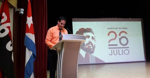 Acto Político Cultural dedicado al Día de la Rebeldía Nacional 