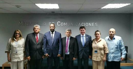 Recibe Ministro de Comunicaciones de Cuba al Director General de la UPU