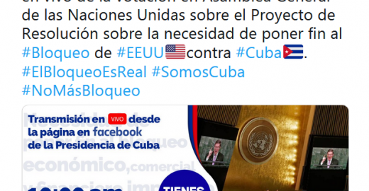 #ElBloqueoEsReal