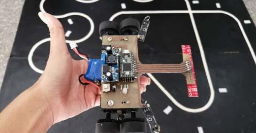 Palmiche: un robot cubano en competencia