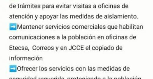 El Ministerio de Comunicaciones en el enfrentamiento a la COVID-19