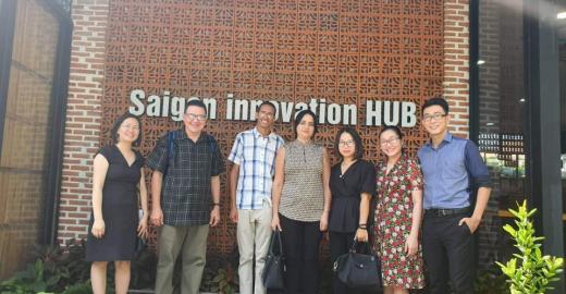 Visita al Saigon innovation HUB en ciudad Ho Chi Minh