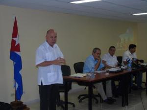 Sostienen directivos del Mincom y de Correos de Cuba encuentro con la prensa nacional y extranjera