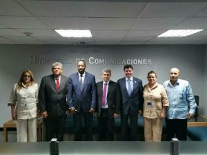 Recibe Ministro de Comunicaciones de Cuba al Director General de la UPU