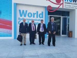 Delegación Cubana en la Cumbre Mundial de Radiocomunicaciones CMR19, Egipto