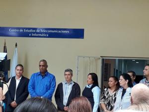 Inauguración oficial del Centro de Estudios de Telecomunicaciones e Informática en la CUJAE